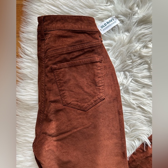 Higher high-waisted corduroy flare pants - Picture 4 of 8